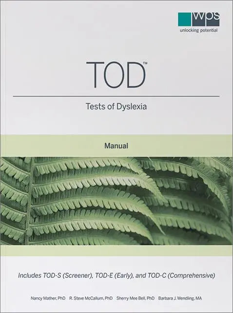 TOD-C - Comprehensive Kit | The Dyslexia Shop