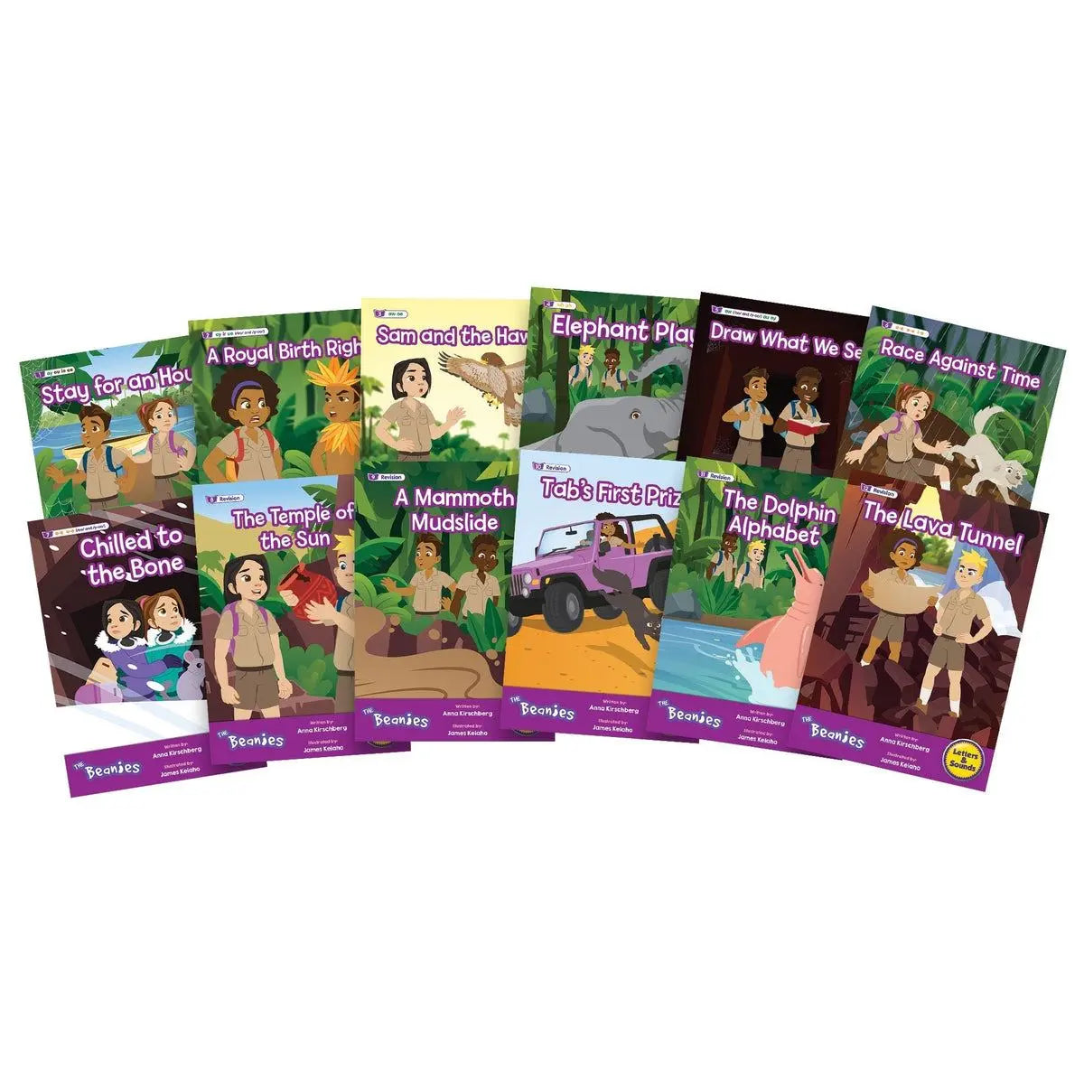 The Beanies Hi-Lo Diversity Decodables Phase 5 Set 2 - 6 Pack | The Dyslexia Shop