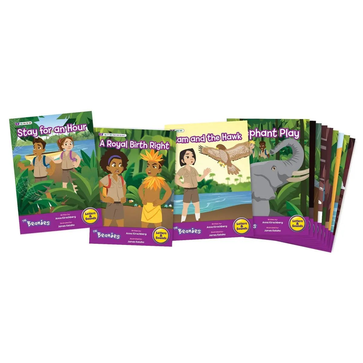 The Beanies Hi-Lo Diversity Decodables Phase 5 Set 2 - 6 Pack | The Dyslexia Shop