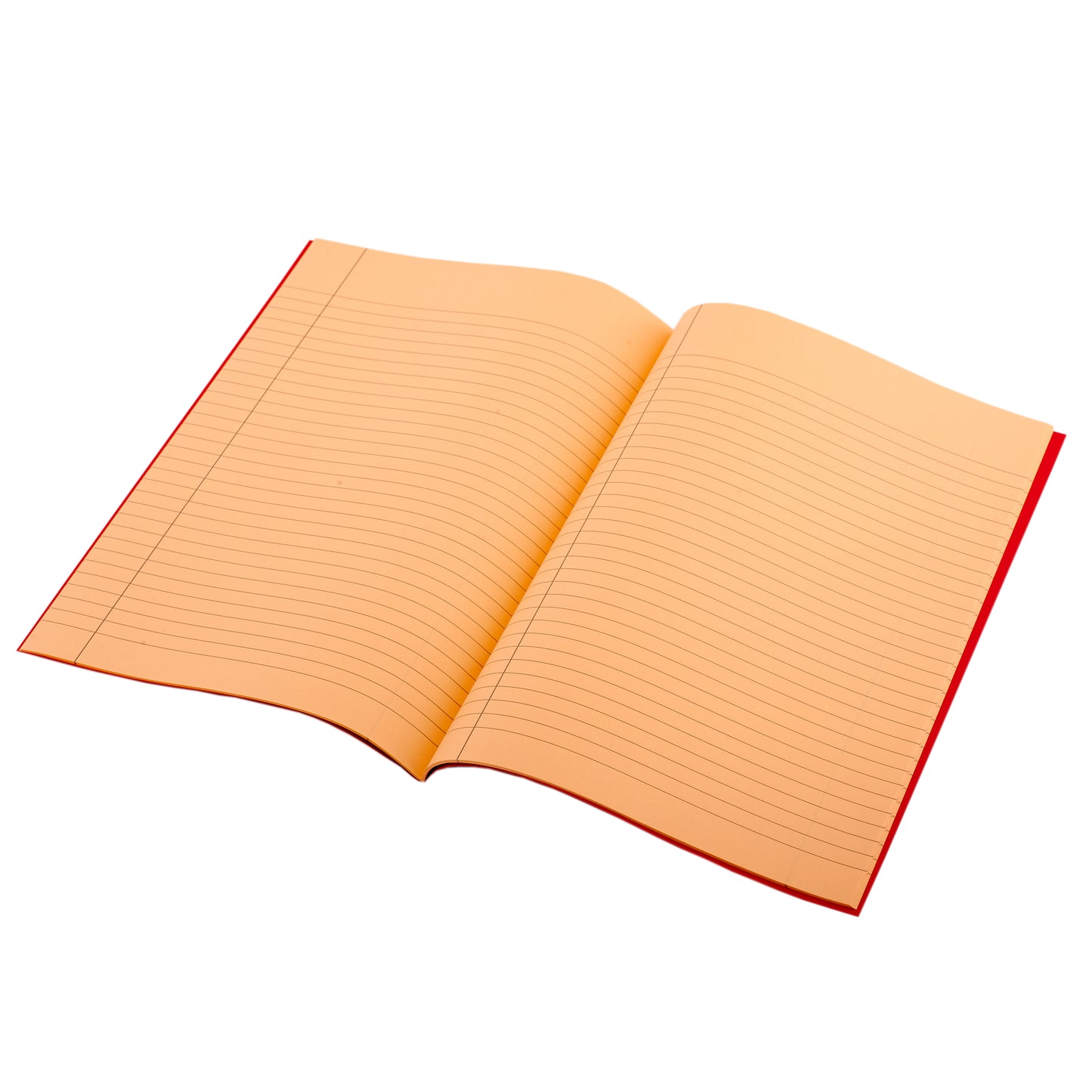 A4 - 8mm Lined Tinted Exercise Book (Red Cover)