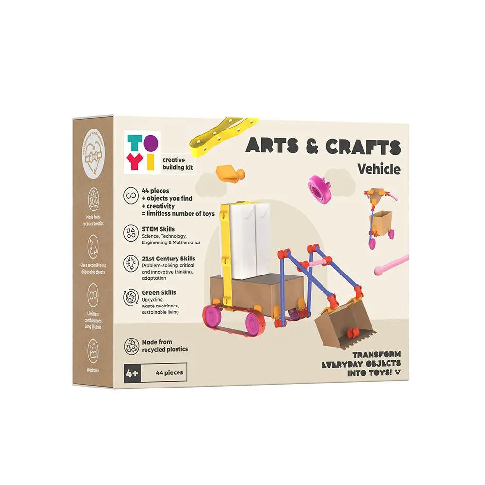 Toyi Arts and Crafts Vehicle Building Kit | The Dyslexia Shop