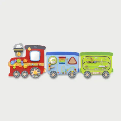 Train Wall Panel – Interactive Multi-Sensory Activity Board | The Dyslexia Shop