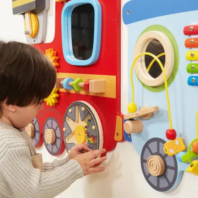 Train Wall Panel – Interactive Multi-Sensory Activity Board | The Dyslexia Shop