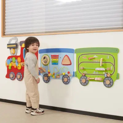 Train Wall Panel – Interactive Multi-Sensory Activity Board | The Dyslexia Shop