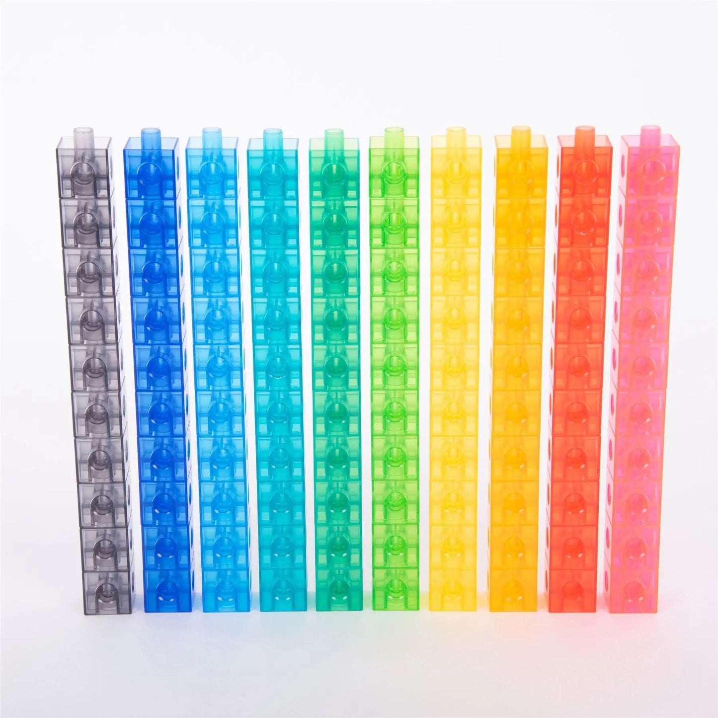Translucent Linking Cubes | The Dyslexia Shop