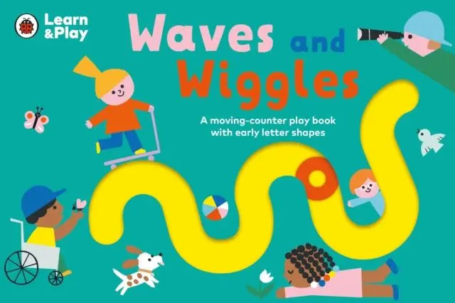 Waves and Wiggles : A moving-counter play book with early letter shapes | The Dyslexia Shop