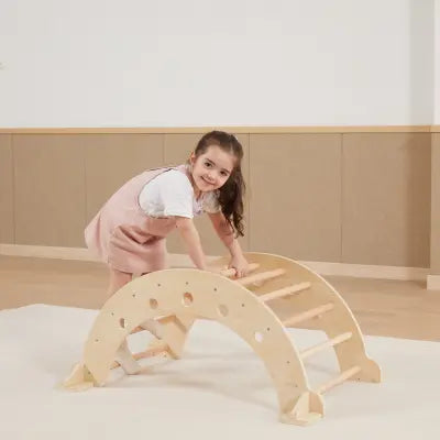 Wooden Climbing Arch – Inspire Active Play & Balance | The Dyslexia Shop