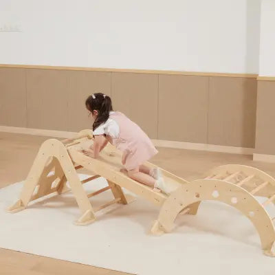 Wooden Climbing Board – Boost Balance & Confidence Through Play | The Dyslexia Shop