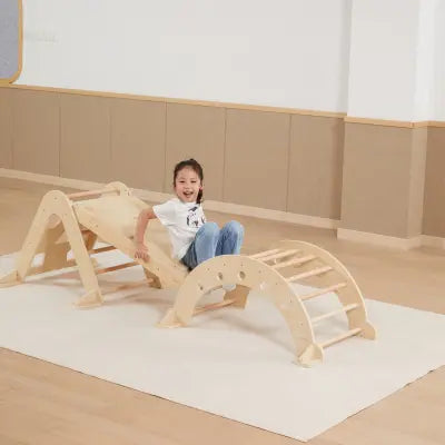 Wooden Climbing Board – Boost Balance & Confidence Through Play | The Dyslexia Shop
