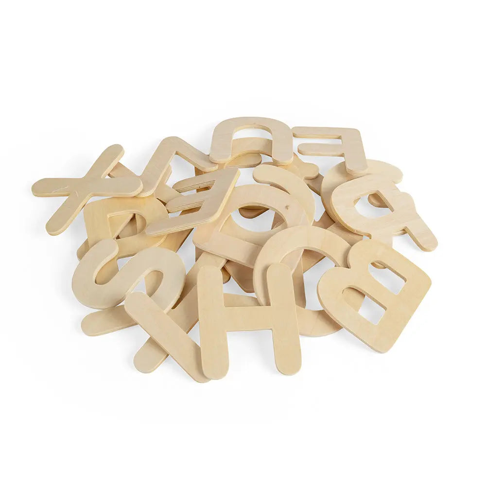 Wooden Letters - Capitals (Upper Case) | The Dyslexia Shop