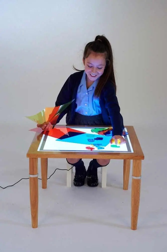 Wooden light table | The Dyslexia Shop