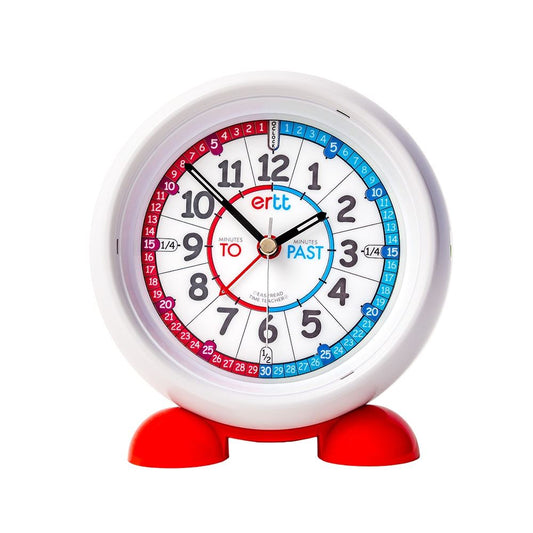 EasyRead Alarm Clocks  Past & To Red & Blue Face