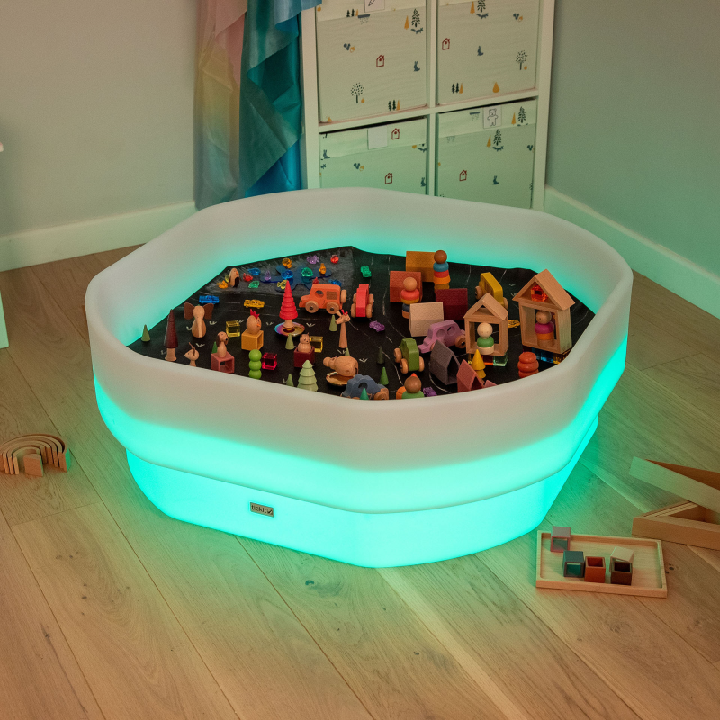 tickit® Discovery Glow Tuff Table | Autism & SEND Sensory Table