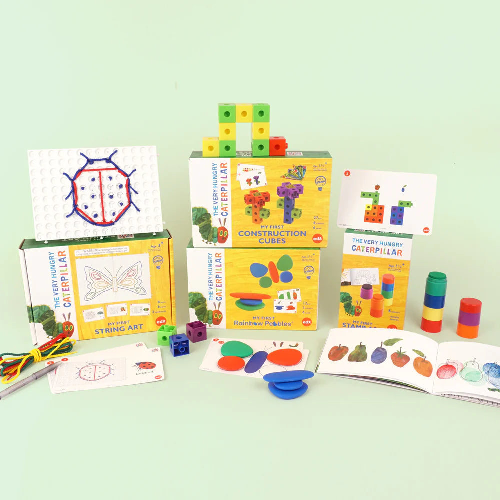 The Very Hungry Caterpillar My First Rainbow Pebbles – Early Years Fine Motor Play Set (18m+)
