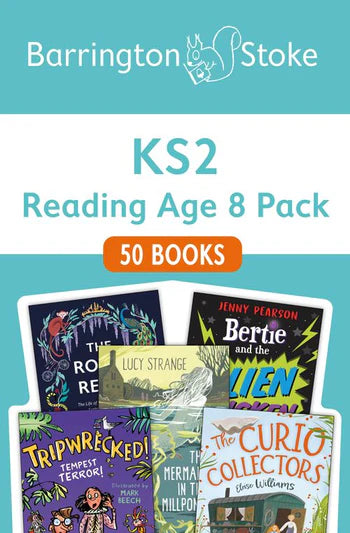 KS2 Reading Age 8 Pack: 50 Title Collection : Barrington Stoke