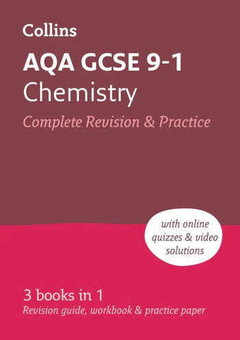 AQA GCSE 9-1 Chemistry All-in-One Complete Revision and Practice: Ideal for the 2026 and 2027 exams includes online edition, quizzes and video solutions (Collins GCSE Grade 9-1 Revision)