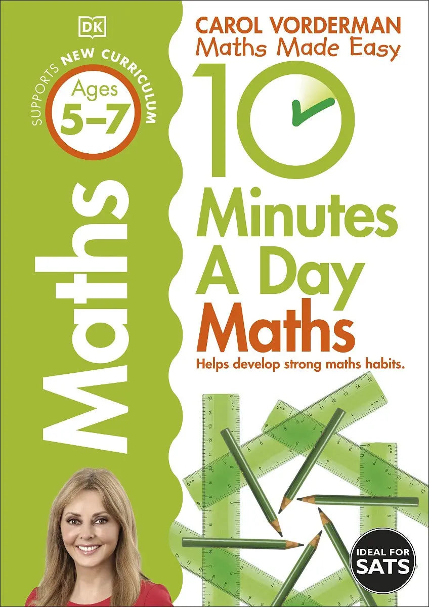 10 Minutes a Day Maths Ages 5-7 Key Stage 1: (Made Easy Workbooks) - 9781409365419 | The Dyslexia Shop