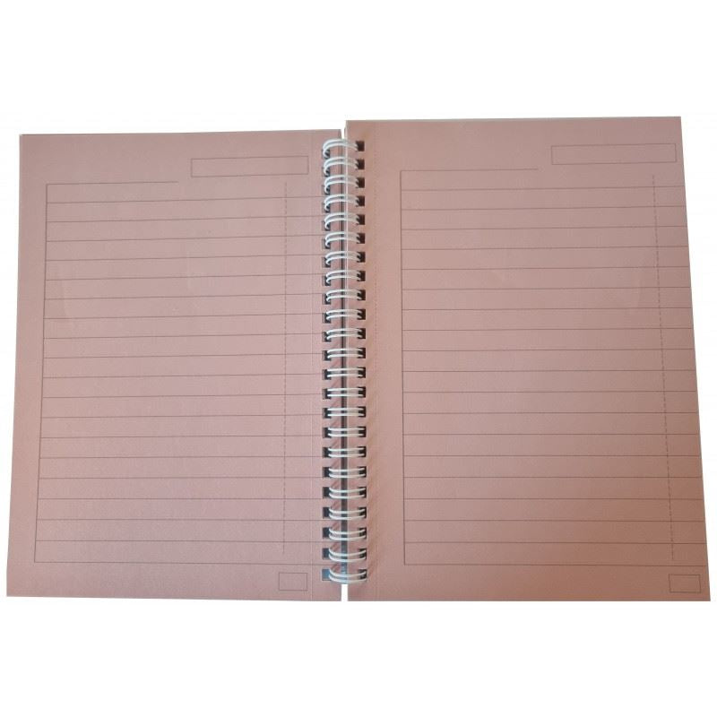Tinted A5 Spiral Bound Notebook