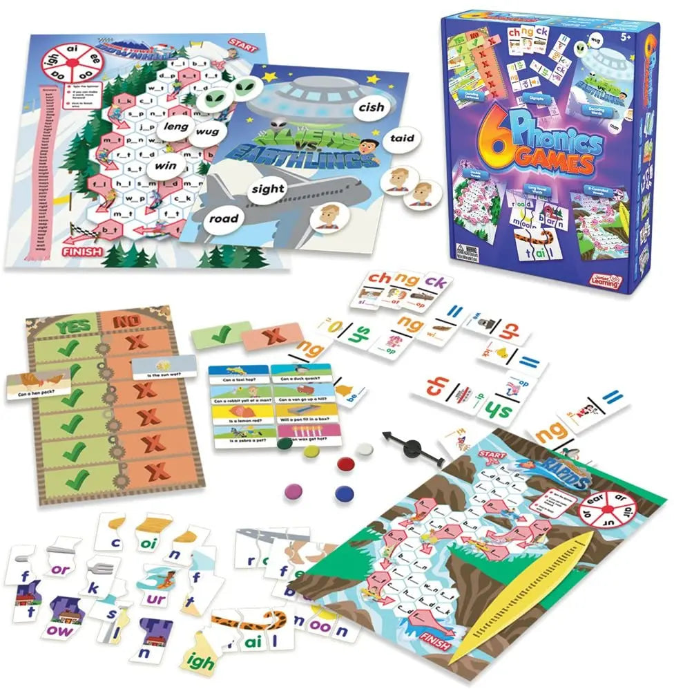 6 Phonics Games | The Dyslexia Shop