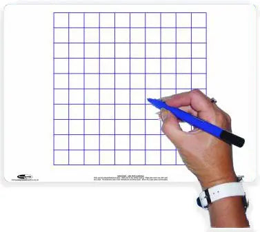 A4 Whiteboard Set - Grid | The Dyslexia Shop