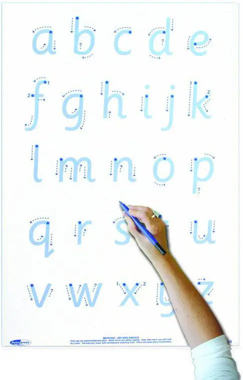 A4 Whiteboard, Pen, Erasing Felt & Bag - Letter Formation | The Dyslexia Shop