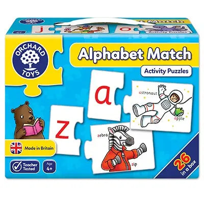 Alphabet Match Jigsaw Puzzle | The Dyslexia Shop