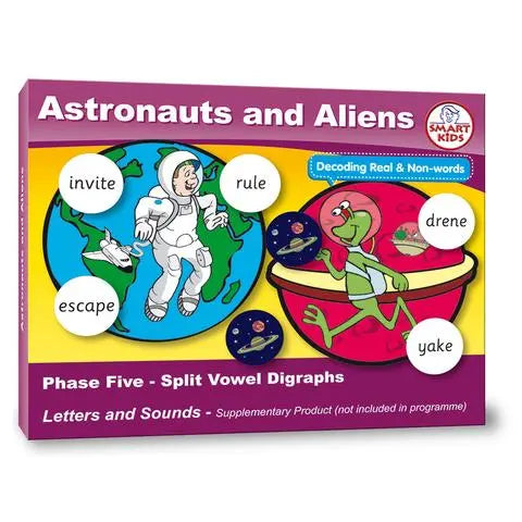 Astronauts and Aliens Phase 5 Split Vowel Digraphs | The Dyslexia Shop