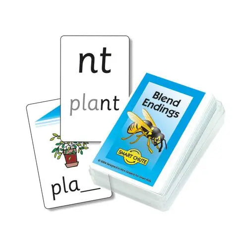 Blend Endings Chute Cards | The Dyslexia Shop