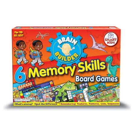 Brain Builder - 6 Memory Skills Board Games | The Dyslexia Shop
