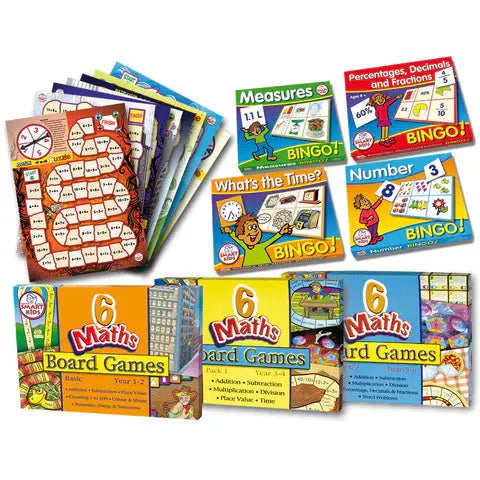 Bumper Maths Games Kit | The Dyslexia Shop