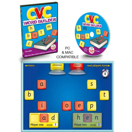 CVC Word Builder CD-Rom - Single User | The Dyslexia Shop