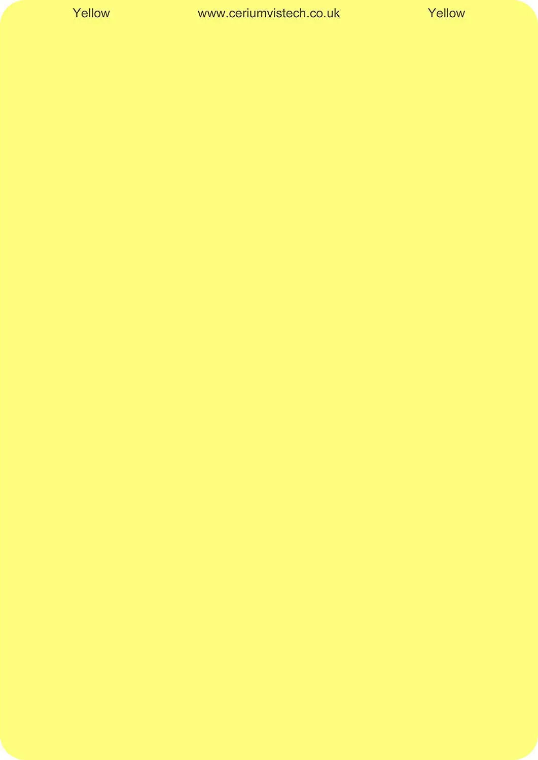 Cerium A4 Coloured Overlays | The Dyslexia Shop