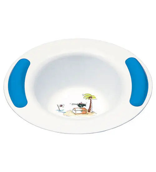 Child's Soft Grip Bowl - Blue | The Dyslexia Shop