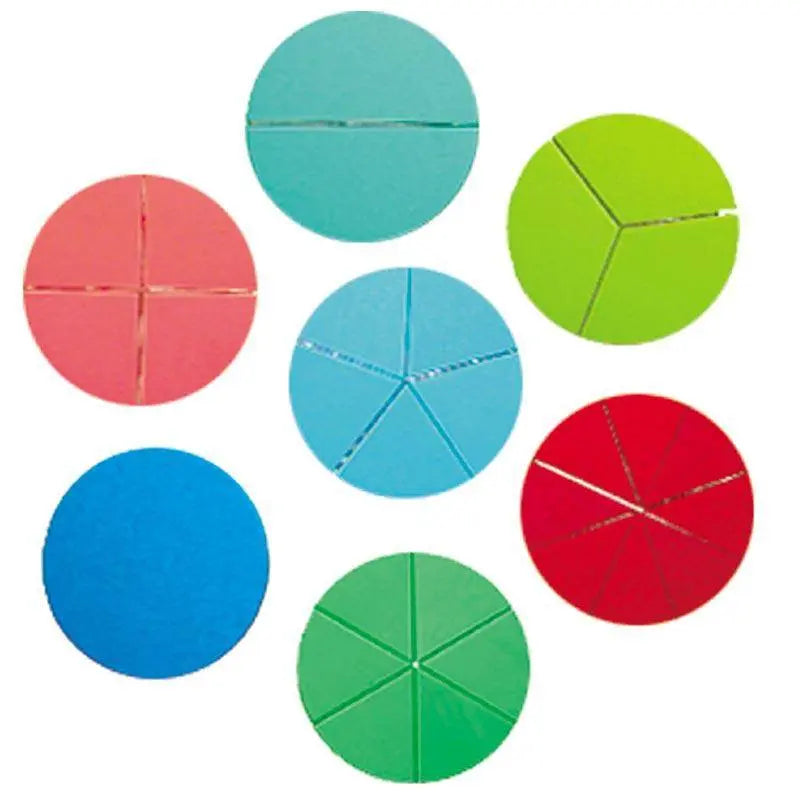 Circular Fraction Set | The Dyslexia Shop