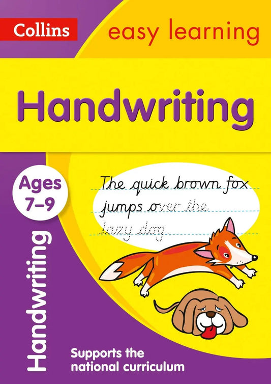 Collins Easy Learning KS2 - Handwriting Ages 7-9 | The Dyslexia Shop