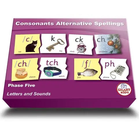Consonant Alternative Spellings Puzzles | The Dyslexia Shop