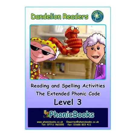 Dandelion Readers, Level 3 Reading & Spelling Activities | The Dyslexia Shop