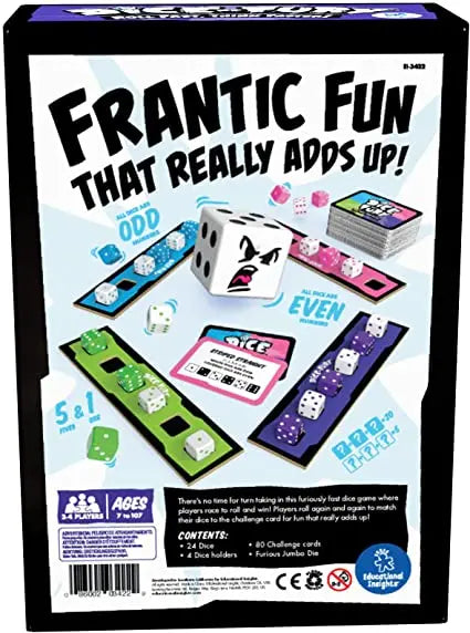 Dice of Fury - Educational Insights | The Dyslexia Shop