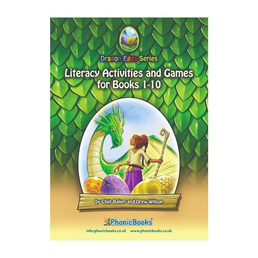 Dragon Eggs Series, Workbook - Literacy Activities and Games for Books 1-10 | The Dyslexia Shop