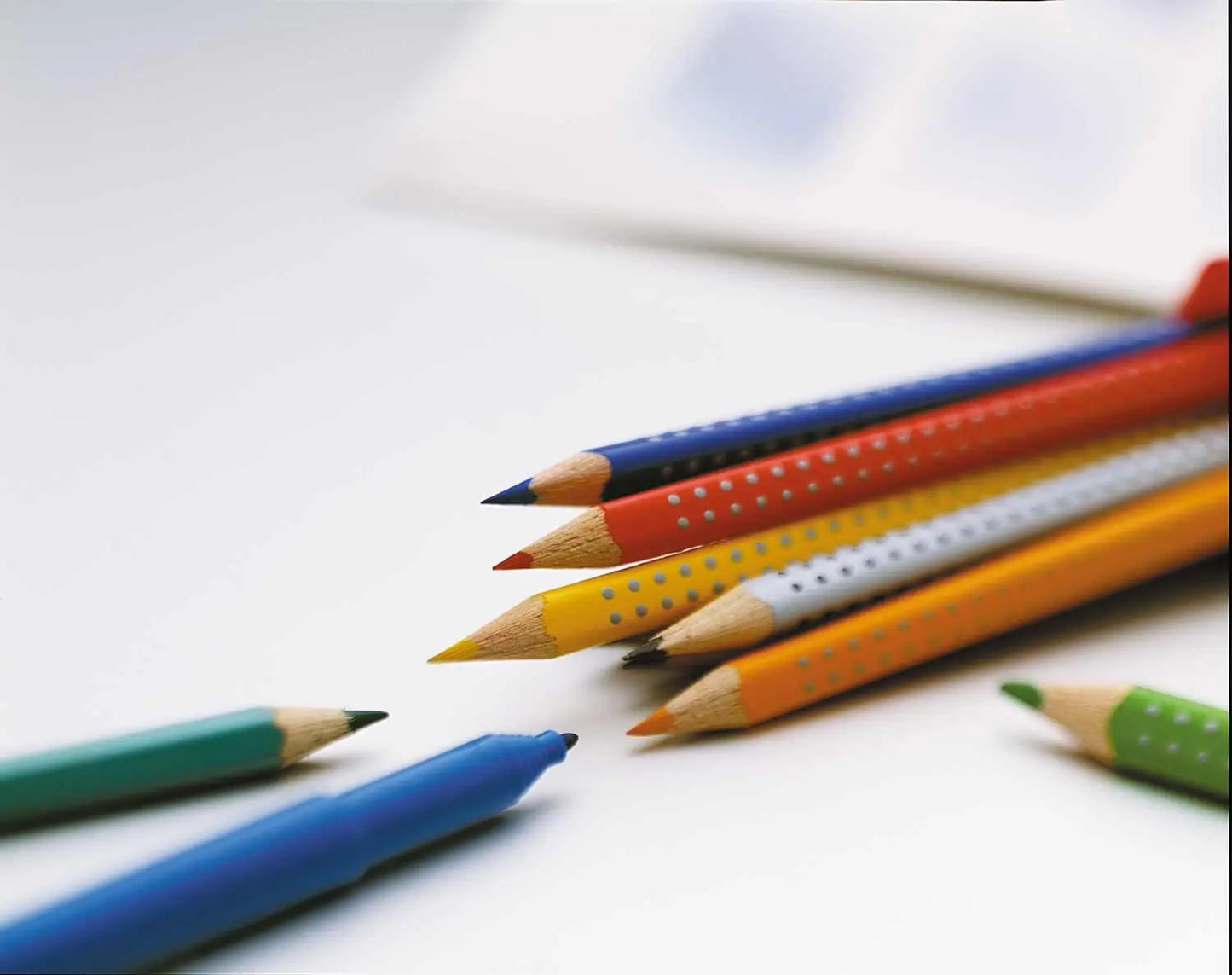 Faber-Castell GRIP 2001 Colour Pencils (Box of 12 Colours) | The Dyslexia Shop