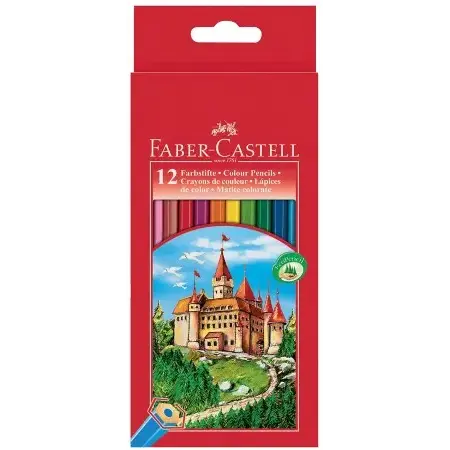 Faber-Castell Triangular Colour Pencils - Box 12 | The Dyslexia Shop