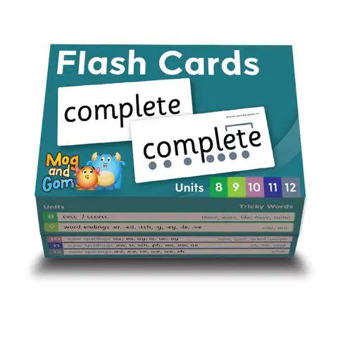 Flash Cards Units 8-12 | The Dyslexia Shop