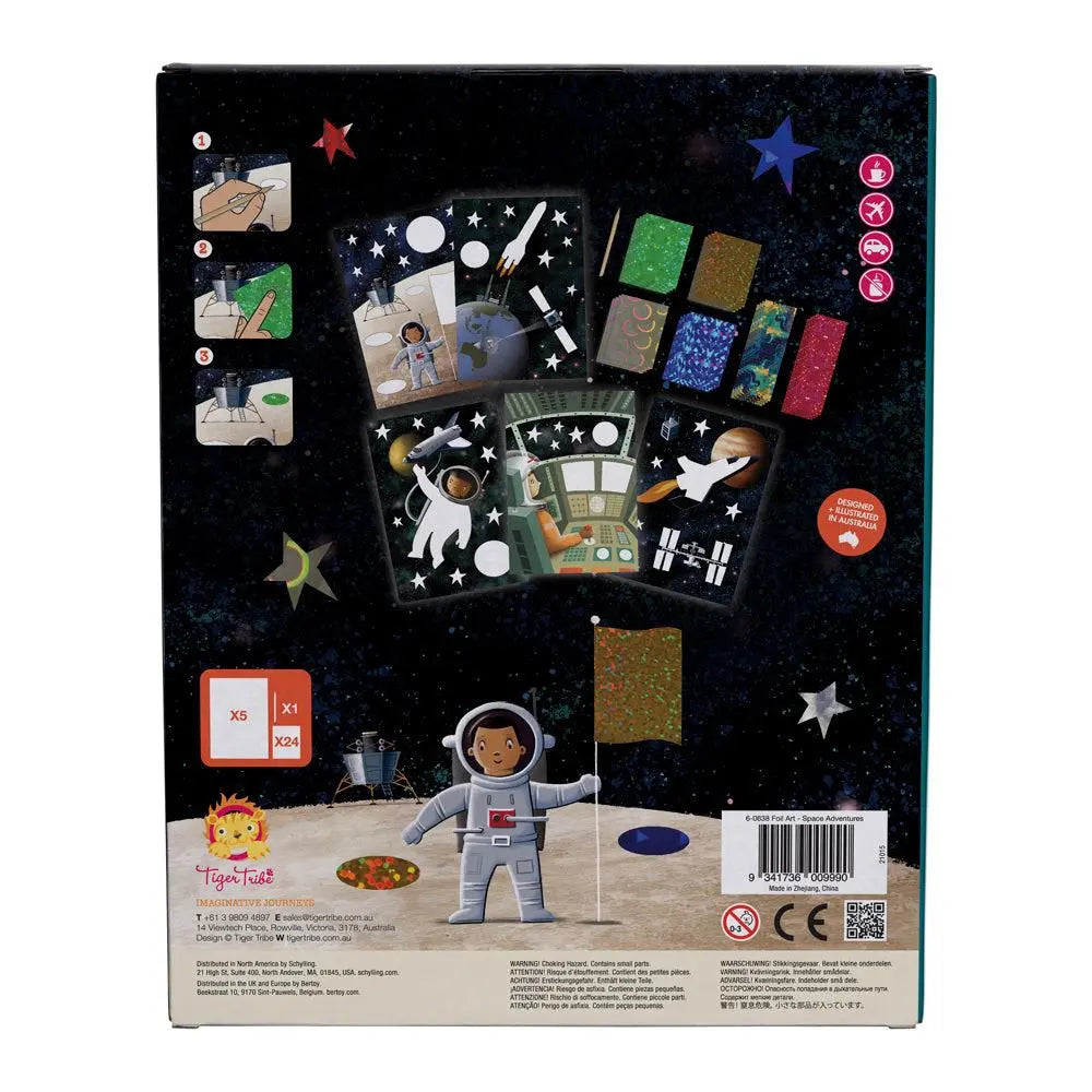 Foil Art - Space Adventures | The Dyslexia Shop