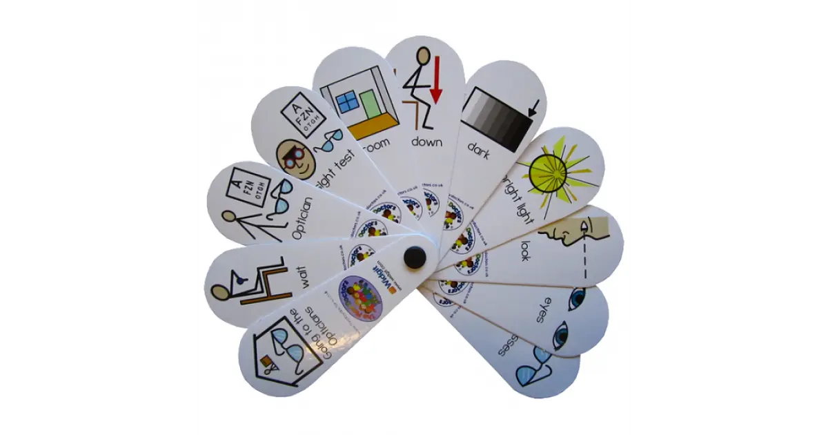 Going to the Dentists Symbol Fan | The Dyslexia Shop