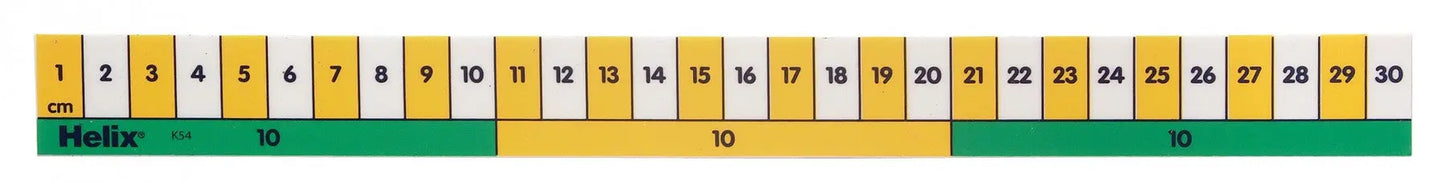 Helix Early Learning Ruler 12" - 30cm | The Dyslexia Shop