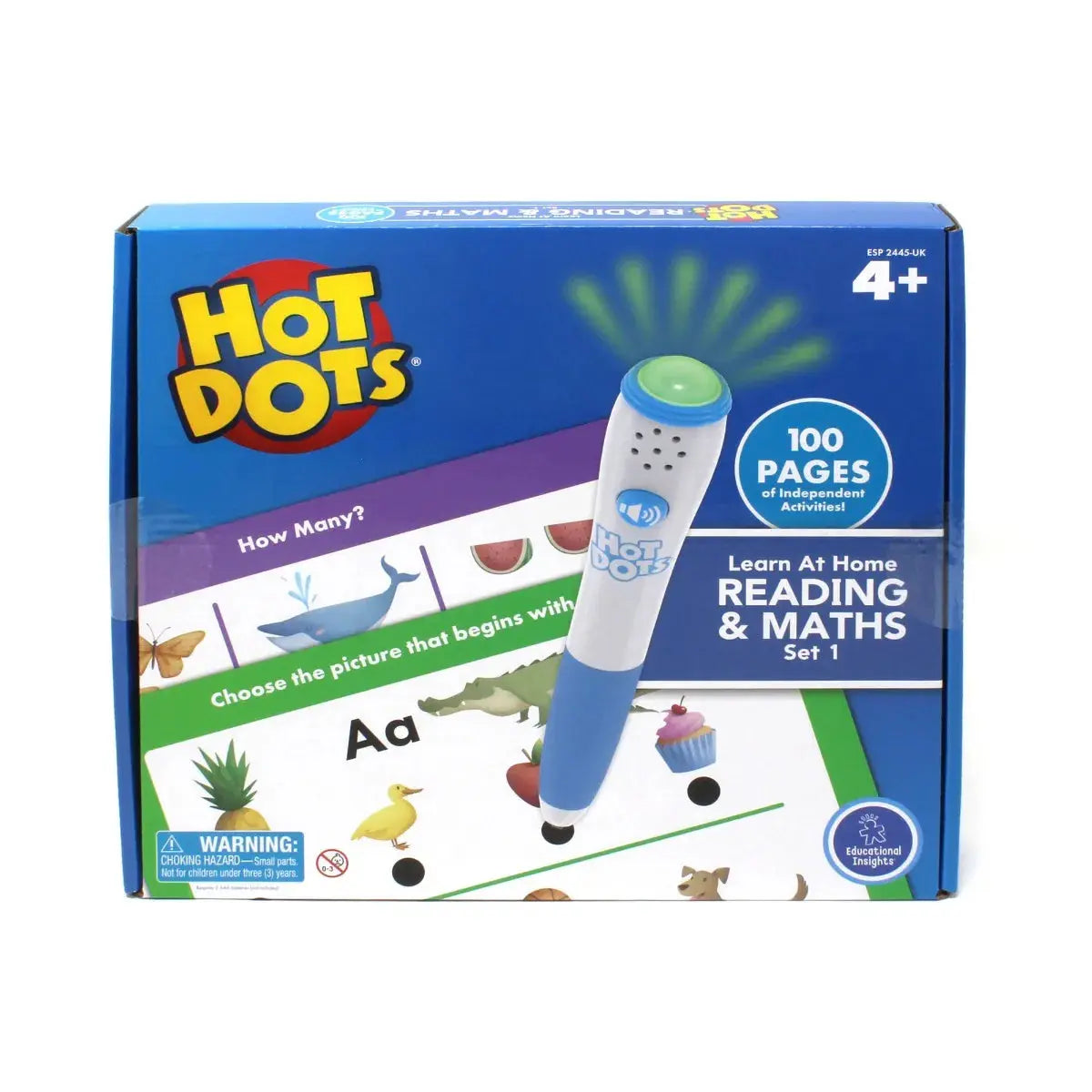 Hot Dots® Learn at Home Reading & Maths Set 1 | The Dyslexia Shop