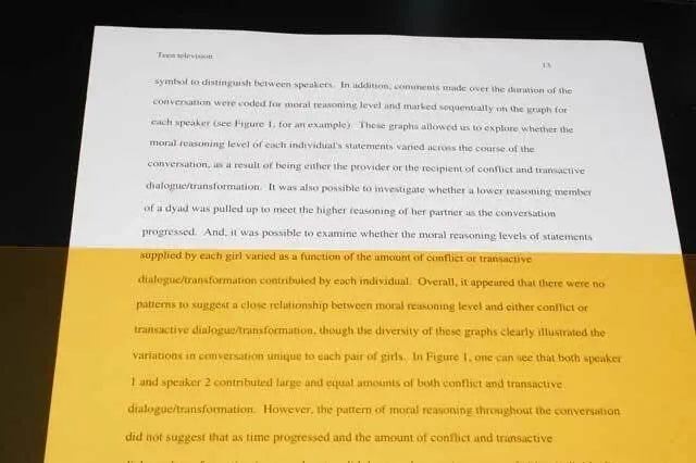 Irlen Institute Coloured Overlays 9” x 12″ | The Dyslexia Shop