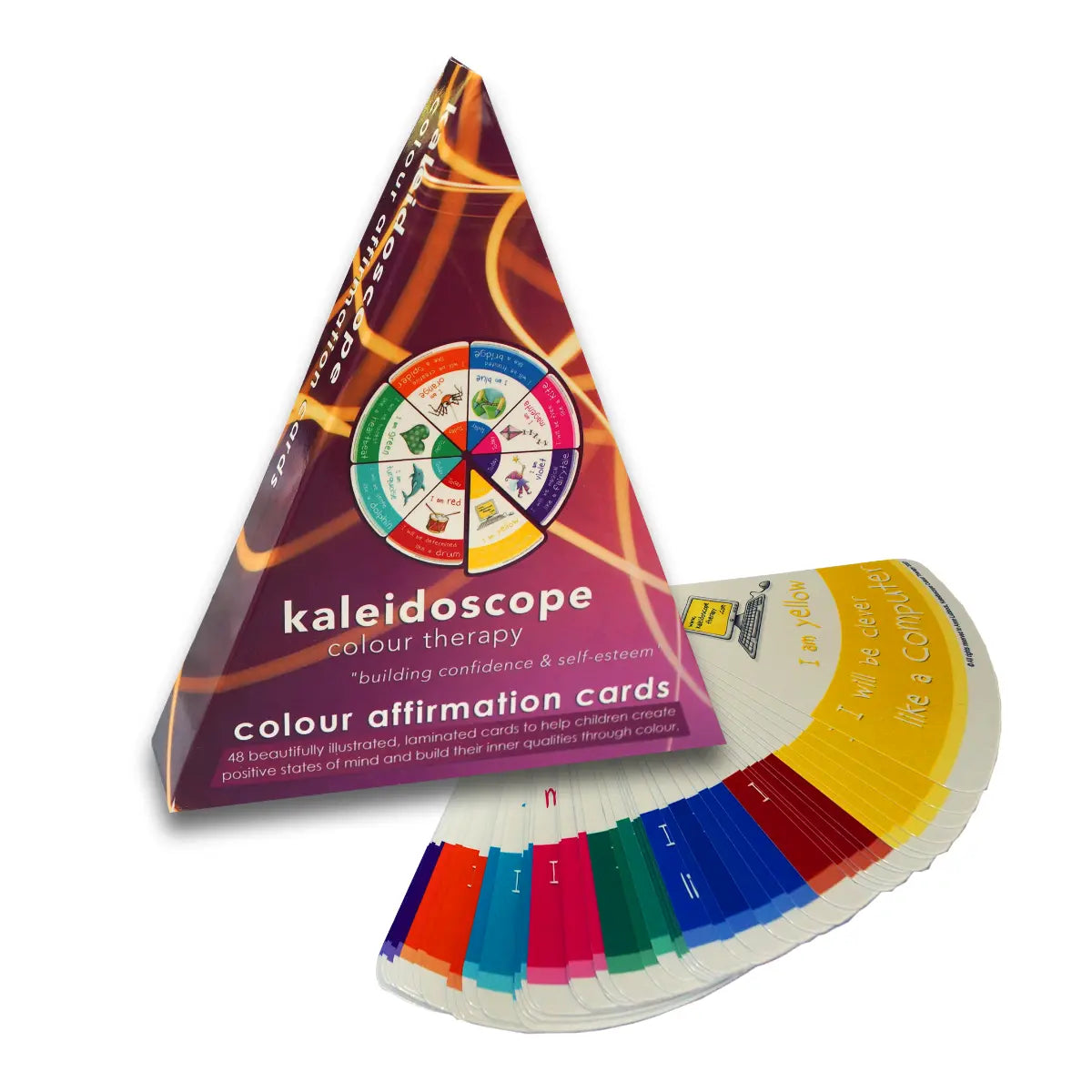 Kaleidoscope Colour Affirmation Cards | The Dyslexia Shop