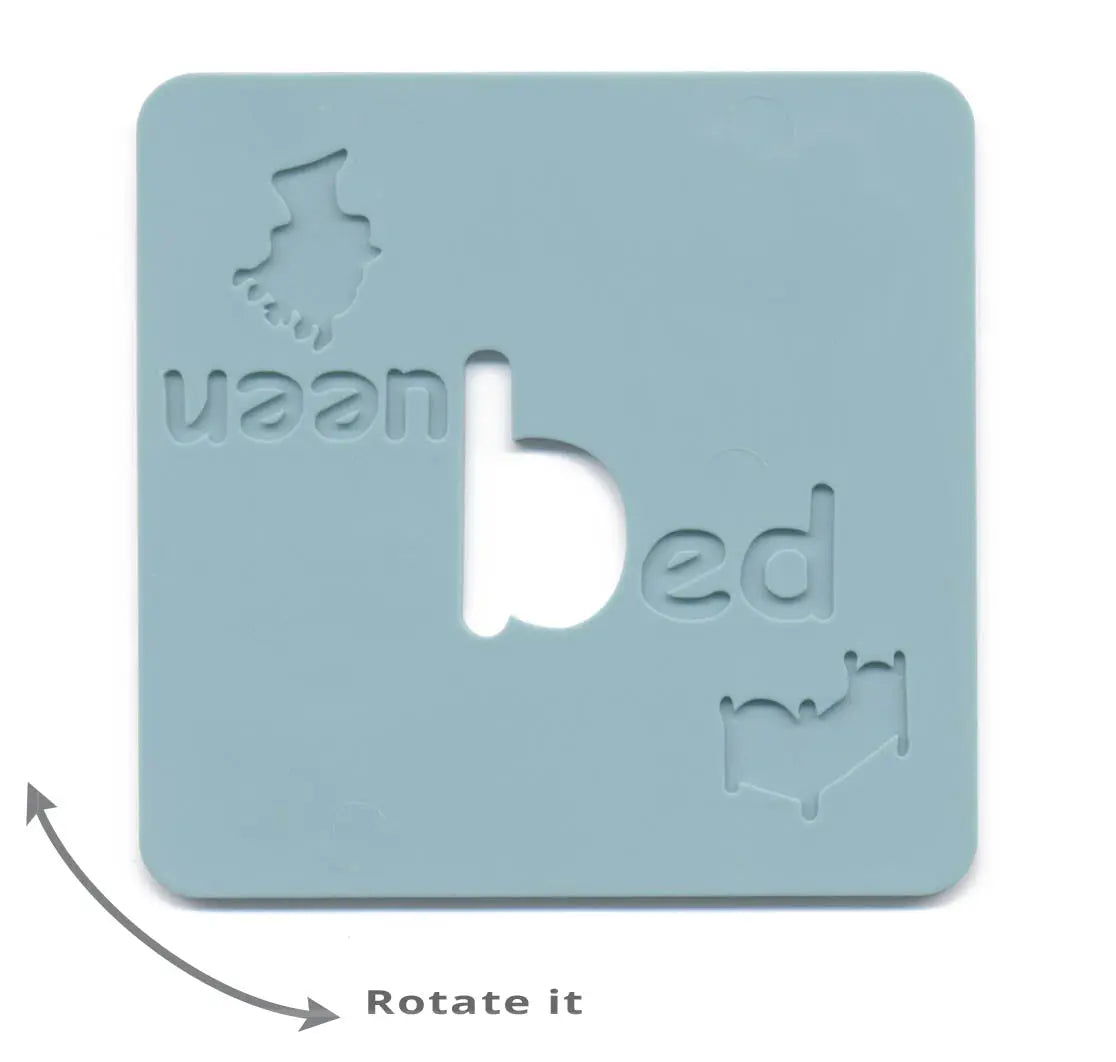 Letter Reversal Stencil B, D, P, Q | The Dyslexia Shop