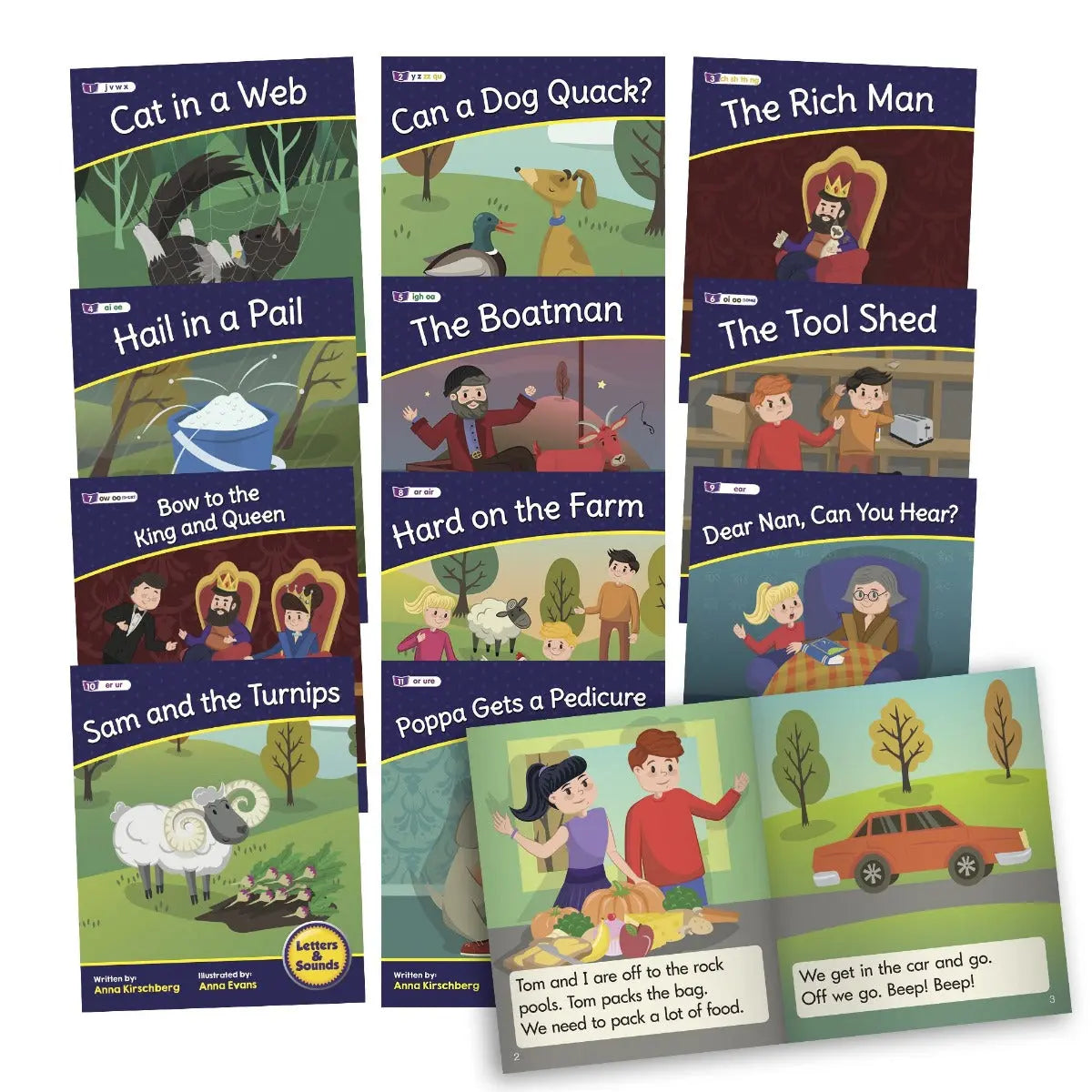 Letters & Sounds Phase 3 Set 2 Fiction | The Dyslexia Shop